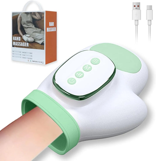 Handmassagegerät, elektrisches Handmassagegerät, Wärmefunktion, für Finger