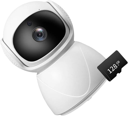 Full Coverage Home Surveillances Camera High Resolution Mobile App Control Sturdy ABS Design Indoor Surveillances High Resolution Indoor