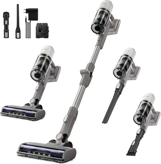 Staubsauger, 550 W, LED-Display, Flexibles Saugrohr, bis zu 37 kPa, bis zu 60 Min, HEPA-Filter