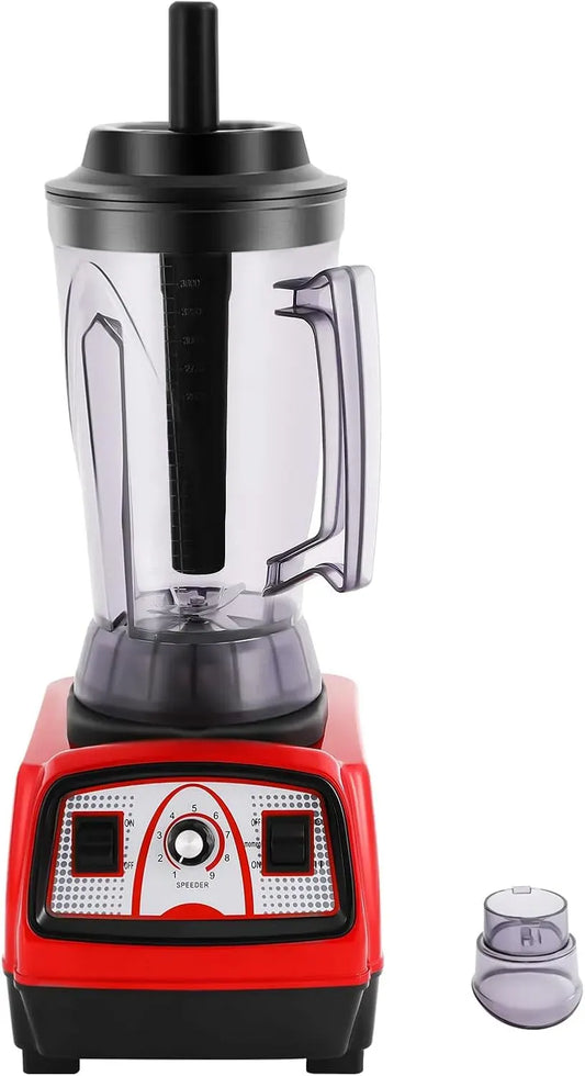 Geschirrspüler, 4 L, 2200 W, Spülmaschine, Edelstahl, Mixer mit Edelstahlklingen Standmixer 2200W Motor, 4L Fassungsvermögen