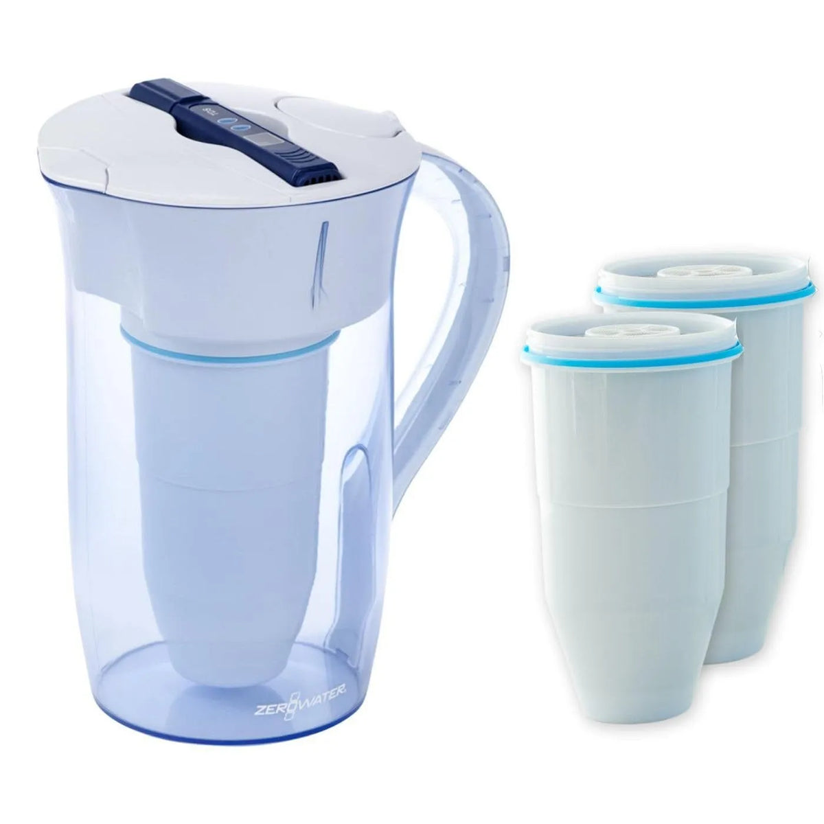 Wasserqualitätsmessgerät, Wasserfilter, Trinkwasserfiltersystem, 2,4 L