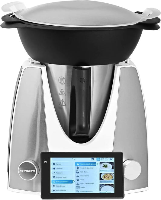 Küchenmaschine KE-7001, 4 L, Touch-Bedienung, 7 Zoll Touchscreen Display, 12 Spezial-Kochfunktionen, 4L Schüsselkapazität, PRO