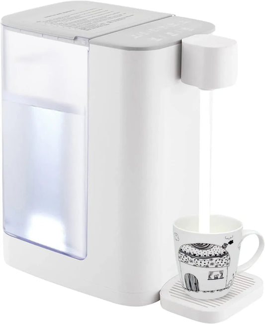 Heißwasserspender, Sofortspender, Heißwasserbereiter, 3 L, 2000 W, 2 Temperaturzonen, Weiß, für Wohnungen