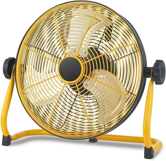 Ventilator, tragbar, leise, Camping, Tragbarer mit langlebiger Batterie, leiser bürstenloser Motor für Camping