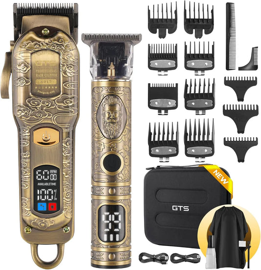 IPX7 Friseur Maschine, Haarschneidemaschine, Profi-Haarschneider, IP65, kabellos, für Männer Profi-Haarschneider