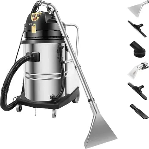 3-in-1 Teppichreiniger, Trockensauger, Teppich- und Polsterreinigungsgerät, 1000 W, tragbar, für Tiefenreinigung von Teppichen