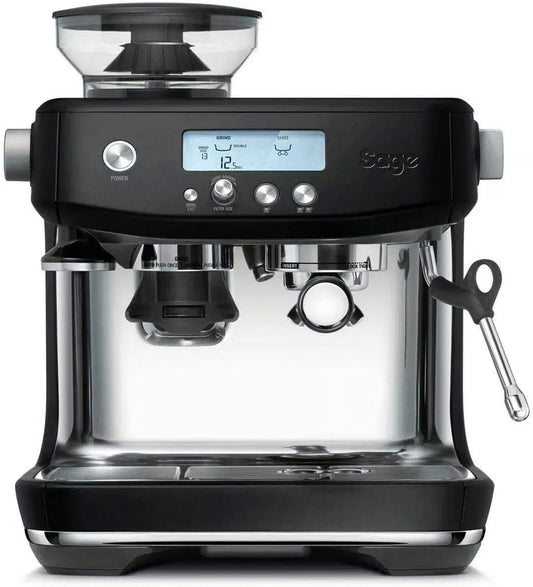 Sage Kaffeemaschine, The Barista Pro, Kaffeebereiter, Schwarzer Trüffel