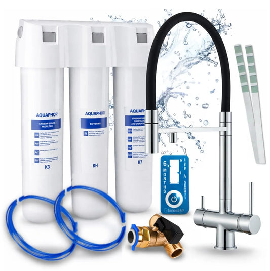 Küchenarmatur, Ari 3-Wege, Spültischarmatur und Wasserhahn