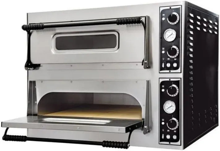 Elektrischer Pizzaofen, 32 cm, PRISMAFOOD, Feuersteinboden, 9,4 kW
