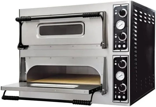 Elektrischer Pizzaofen, 32 cm, PRISMAFOOD, Feuersteinboden, 9,4 kW