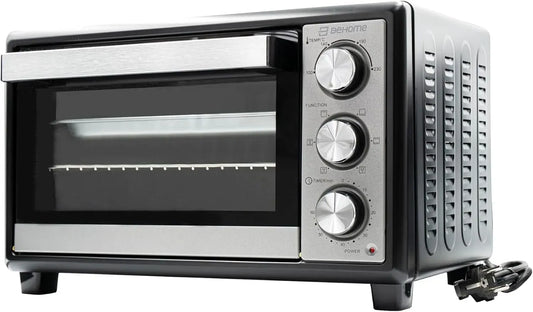 Ofen, 30 L, Timer, Grill, Antihaftbeschichtung, Glas, BEHOME