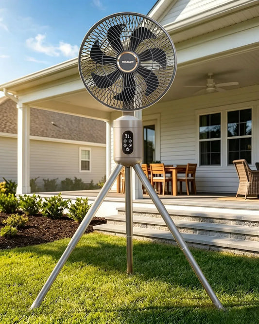 Ventilator, 30,5 cm, Ventilator zur Luftzirkulation, kabellos, Außenventilatoren für Terrassen