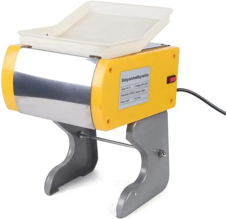 50kg/h HR-70 Aufschnittmaschine, Fleischschneider, Allesschneider, Schneidemaschine für Lebensmittel, 300 W, 50 kg, Restaurant, für Haus
