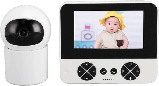 1080P 3000-mAh-Akku Video-Babyphone, Zoll-Babyphone, Kamera, Babyüberwachungsgerät, kabellos, für Babys und Senioren, Gugxiom, 4,3 Zoll